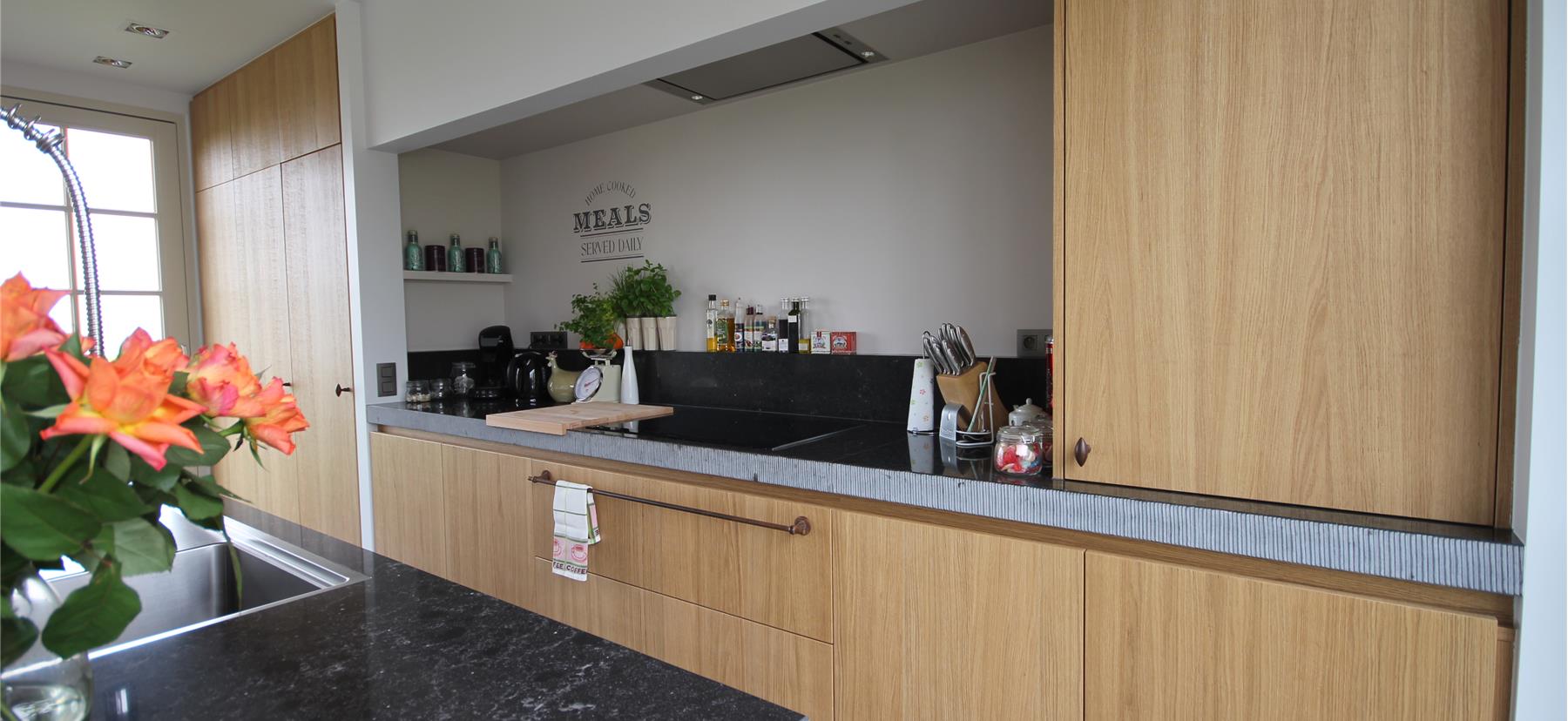 Realisatie keuken renovatie Wommelgem - Helga Interieur